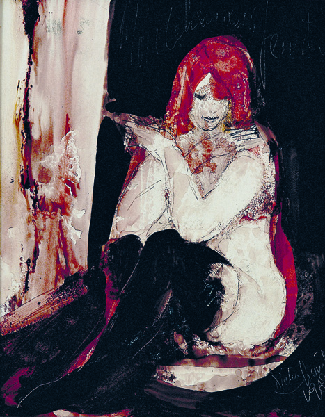 Mädchen am Fenster, 1981