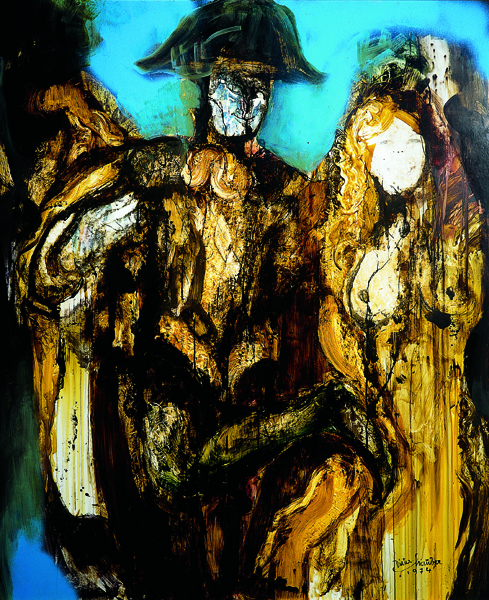 Harlekin und Colombine, 1974